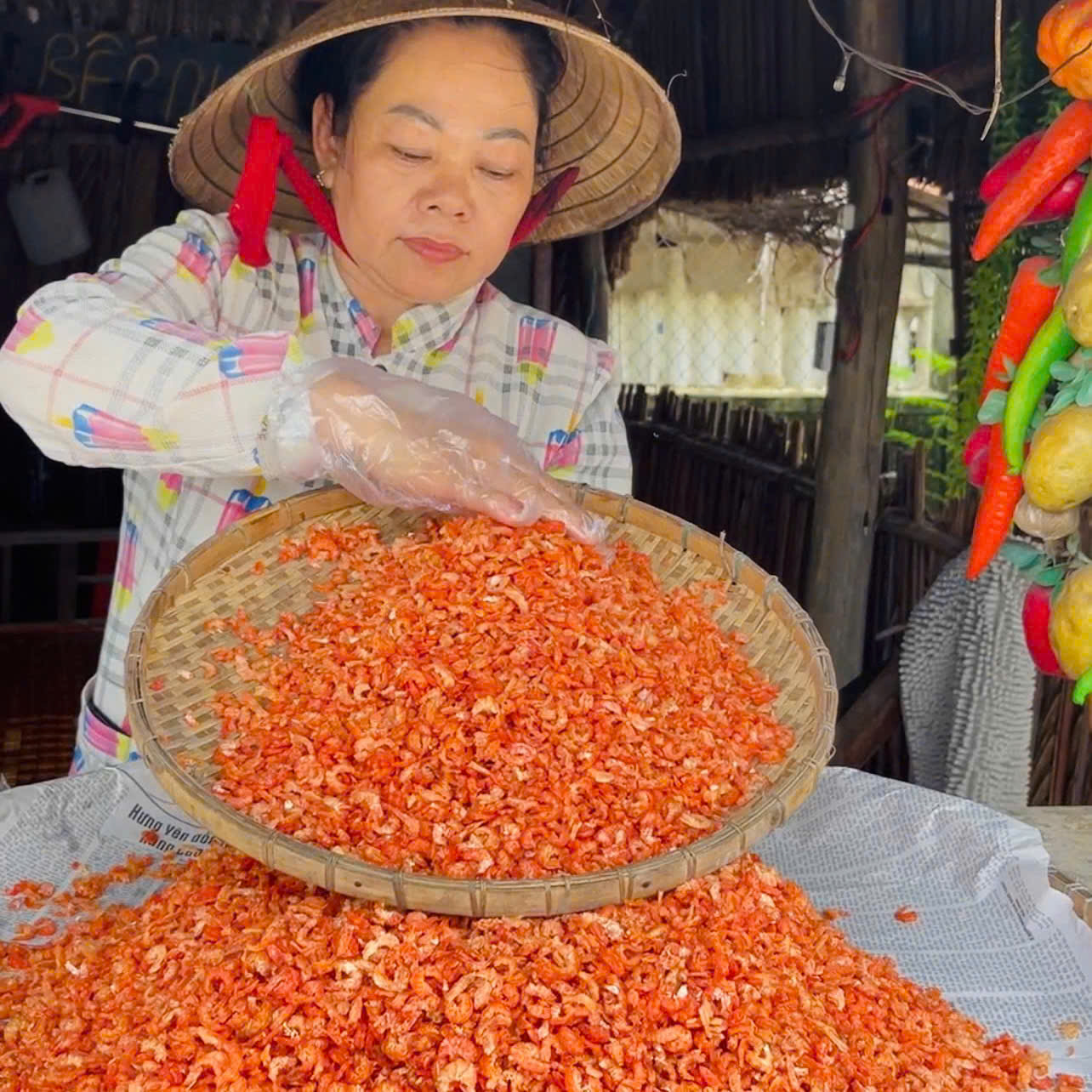 0.5kg – Tôm khô biển thiên nhiên – size nhỏ, ngọt thịt, sạch vỏ – chính chủ Bếp Nhà Kiều